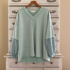 Vici Sage Sweater